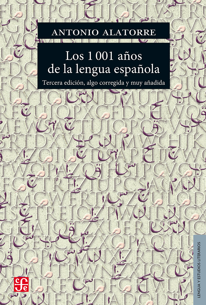 Alatorre_Los 1001 anos de la lengua espanola_Forro20